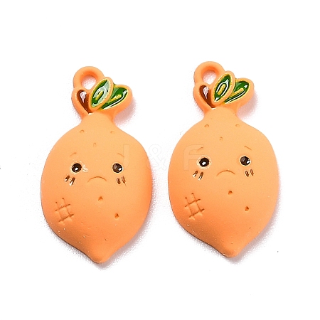 Spray Painted Alloy Enamel Pendant LS-PALLOY-Z014-14-1