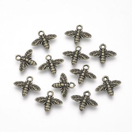 Tibetan Style Alloy Pendants TIBE-S307-11AB-1