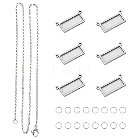 Unicraftale 304 Stainless Steel Cable Chain Necklace Making DIY-UN0001-64-1