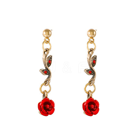 Alloy Stud Earrings WH-WG20E2D-01-1