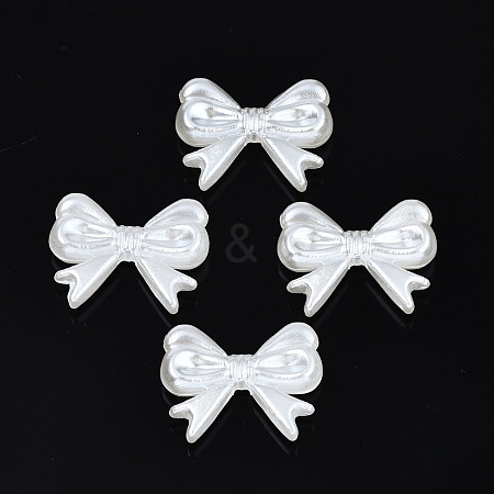 ABS Plastic Imitation Pearl Beads OACR-N008-131-1