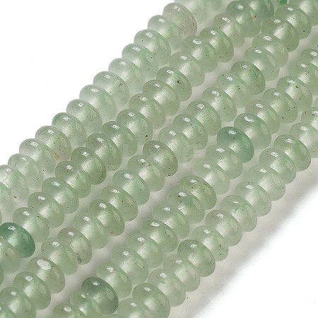 Natural Green Aventurine Beads Strands G-K343-C21-01-1