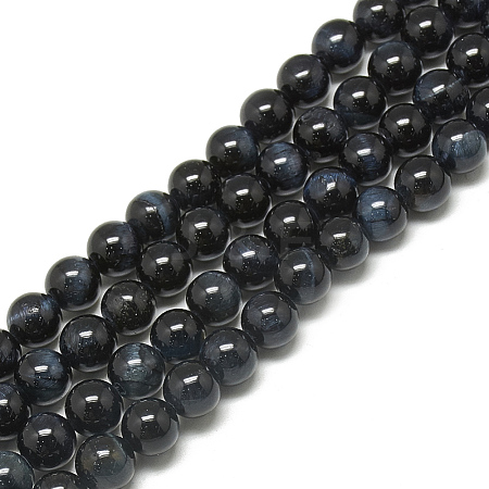 Natural Tiger Eye Beads Strands G-S300-10mm-107F-1