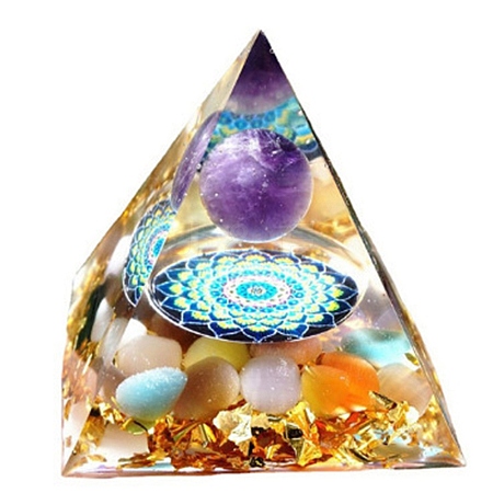 Orgonite Pyramid Resin Energy Generators PW-WG9ADEB-02-1