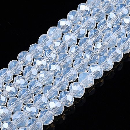 Electroplate Glass Beads Strands EGLA-A044-J4mm-A06-1