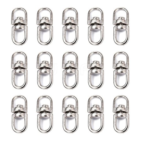 Alloy Double Eye Swivel Clasps LS-X-PALLOY-E385-14P-1