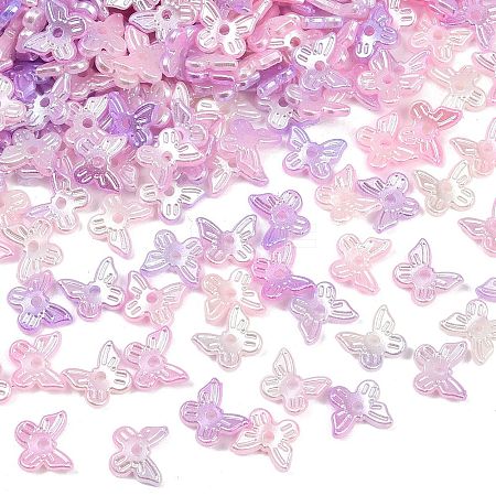 Pearlized ABS Plastic Imitation Pearl Beads KY-P021-04B-08-1