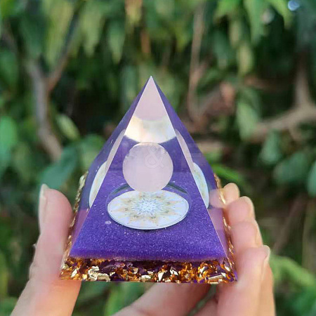 Orgonite Pyramid Resin Energy Generators PW-WGD1911-02-1