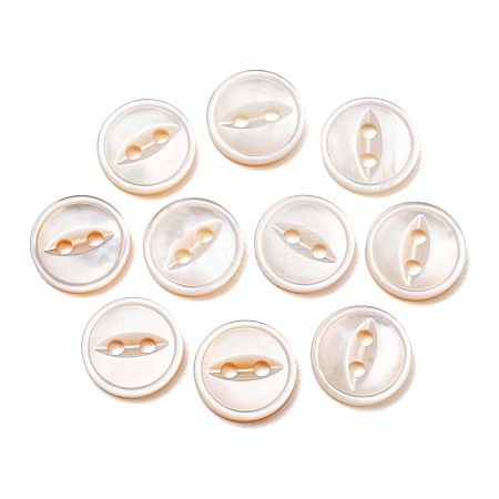 Cat Eye Style Natural Shell Buttons SH-CBAA69B-01D-1
