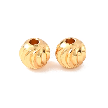 Brass Beads KK-C157-02C-G-1