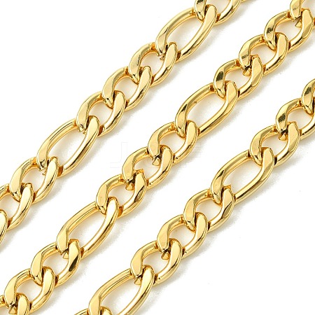 10M Ion Plating(IP) 304 Stainless Steel Figaro Chains CHS-G035-02C-G-1
