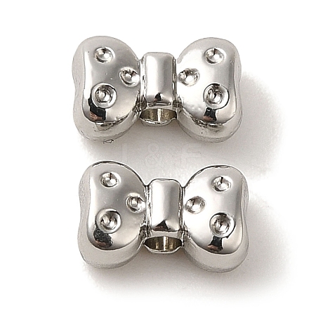 Rack Plating Alloy Beads PALLOY-P304-24P-1