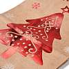 Christmas Theme Hot Stamping Rectangle Paper Bags LS-CARB-F011-02A-4