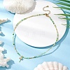 Summer Beach 304 Stainless Steel Pendant Necklaces for Women NJEW-JN05241-02-1