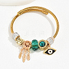 201 Stainless Steel European Bracelet OQ8559-9-1