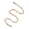 Ion Plating(IP) 304 Stainless Steel Figaro Chain Bracelets BJEW-L634-04A-G-4
