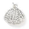 Alloy Rhinestone Pendants ALRI-S001-02-1