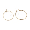 316L Surgical Stainless Steel Hoop Earring Findings STAS-G229-07G-04B-1