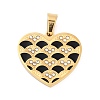 304 Stainless Steel Pendant STAS-M062-01G-E-1