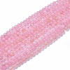 Natural Rose Quartz Beads Strands X-G-F591-04-8mm-2