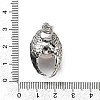 Natural Rose Quartz Round Pendants G-K339-03AS-08-3