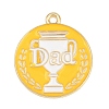 Father's Day Alloy Enamel Pendants FIND-E054-05A-1