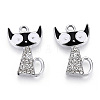 Eco-Friendly Zinc Alloy Pendants FIND-N048-40-NR-3