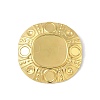 304 Stainless Steel Pendant Cabochon Settings STAS-D376-12G-1