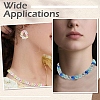 500Pcs 5 Colors Spray Painted ABS Plastic Imitation Pearl Beads OACR-YW0004-49A-6