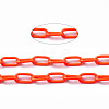 Spray Painted Iron Paperclip Chains CH-S126-001C-4