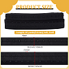 20 Yards 2 Styles Polyester Hook and Iron Eye Tape FIND-BC0013-99B-2