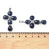 Dyed Natural Lapis Lazuli Pendants GG-CBA9F30-02P-17-3