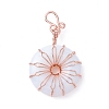Natural & Synthetic Gemstone Big Pendants G-P459-01G-4