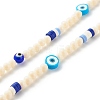 Plastic Beads Mobile Straps HJEW-JM00567-4