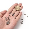 Tarnish Resistant 304 Stainless Steel Terminators X-STAS-S028-13-5