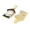 Graduation Season Brass Enamel Pendants KK-CBAF2EC-03G-E01-2