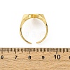 Brass Micro Pave Cubic Zirconia Adjustable Cuff Rings for Women RJEW-U053-09G-5