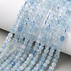 Natural Aquamarine Beads Strands G-P629-C01-01-2
