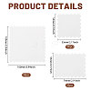 100Pcs 3 Styles Blank Watercolor Paper Blank Stamp DIY-GL0006-35-2