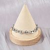 304 Stainless Steel Link Chain Bracelets for Women Men BJEW-Z143-25P-2