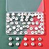 60Pcs 10 Styles Painted Natural Wood Round Beads WOOD-FS0002-46-6