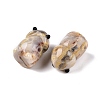 Natural Crazy Agate Monster Figurines DJEW-N003-01H-2