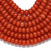 Natural Malaysia Jade Beads Strands G-B165-G01-5x8mm-12-3