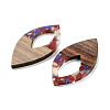 Walnut Wood Pendants FIND-Z050-06B-2