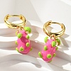 Brass Hoop Earrings EJEW-S251-04D-G-2