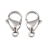 Tarnish Resistant 304 Stainless Steel Lobster Claw Clasps STAS-G035-H-1
