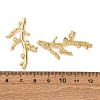 Brass Pave Cubic Zirconia Pendants KK-A271-01A-G-3