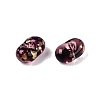 Picasso Spray Painted Glass Seed Beads SEED-T006-04-23-5