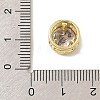 Brass Micro Pave Cubic Zirconia Multi-Strand Links KK-C111-01G-N-3