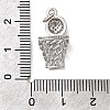 Brass Micro Pave Cubic Zirconia Pendants KK-H092-09B-P-3
